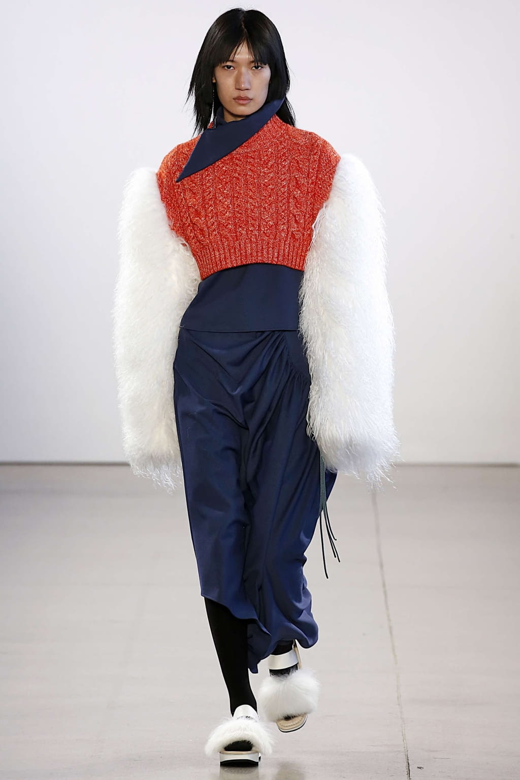 Fashion Week New York Fall/Winter 2019 look 25 de la collection Claudia Li womenswear