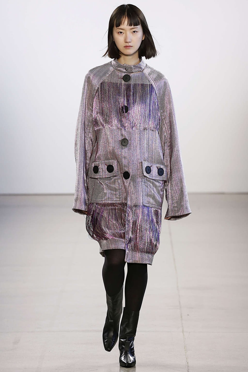 Fashion Week New York Fall/Winter 2019 look 35 de la collection Claudia Li womenswear