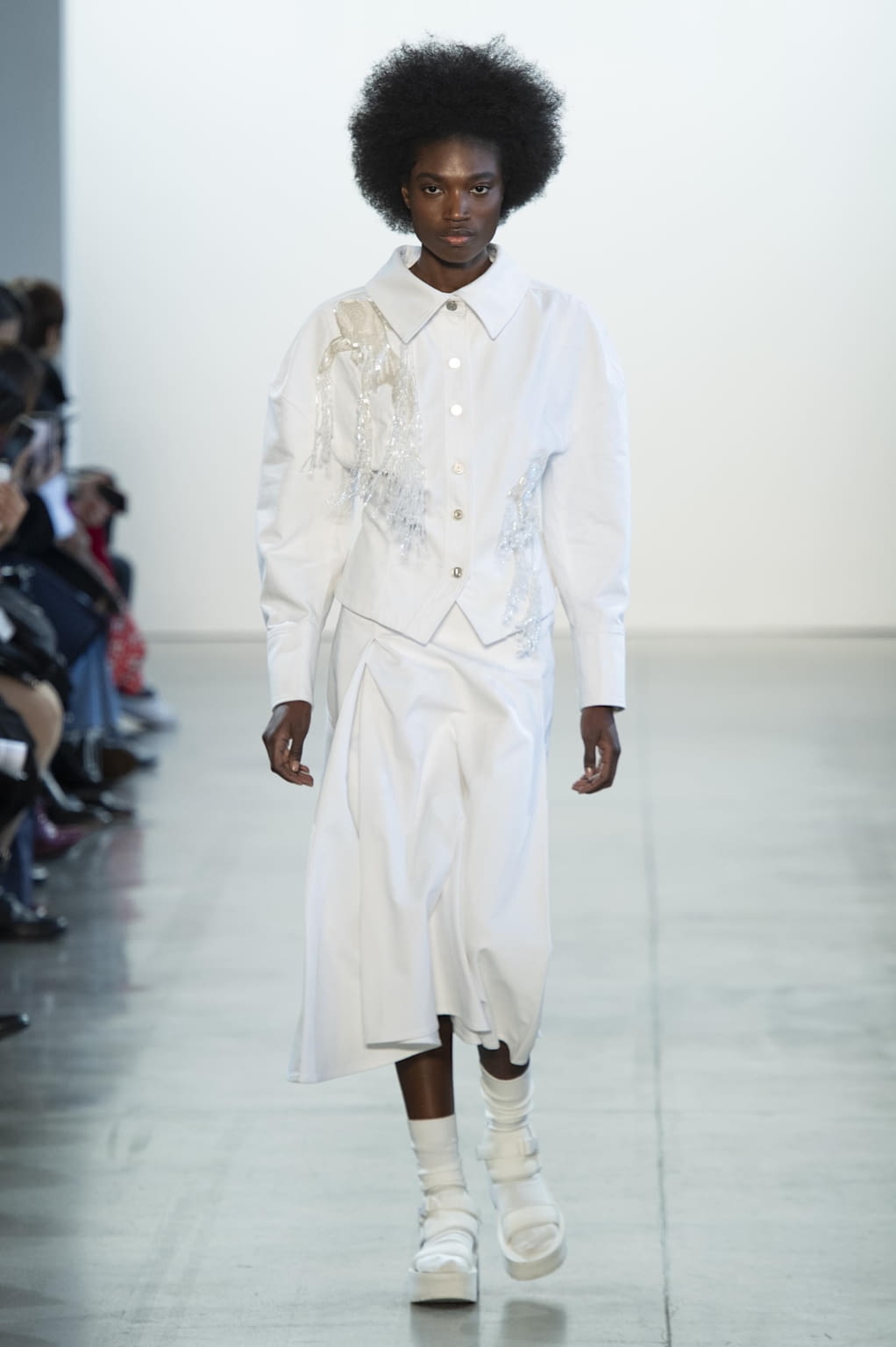 Fashion Week New York Fall/Winter 2020 look 2 de la collection Claudia Li womenswear