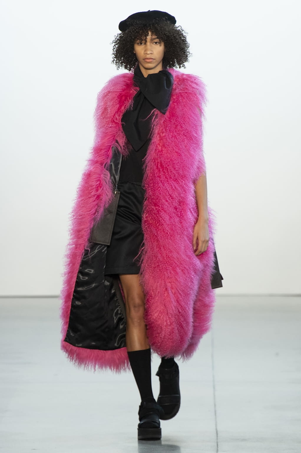 Fashion Week New York Fall/Winter 2020 look 14 from the Claudia Li collection womenswear
