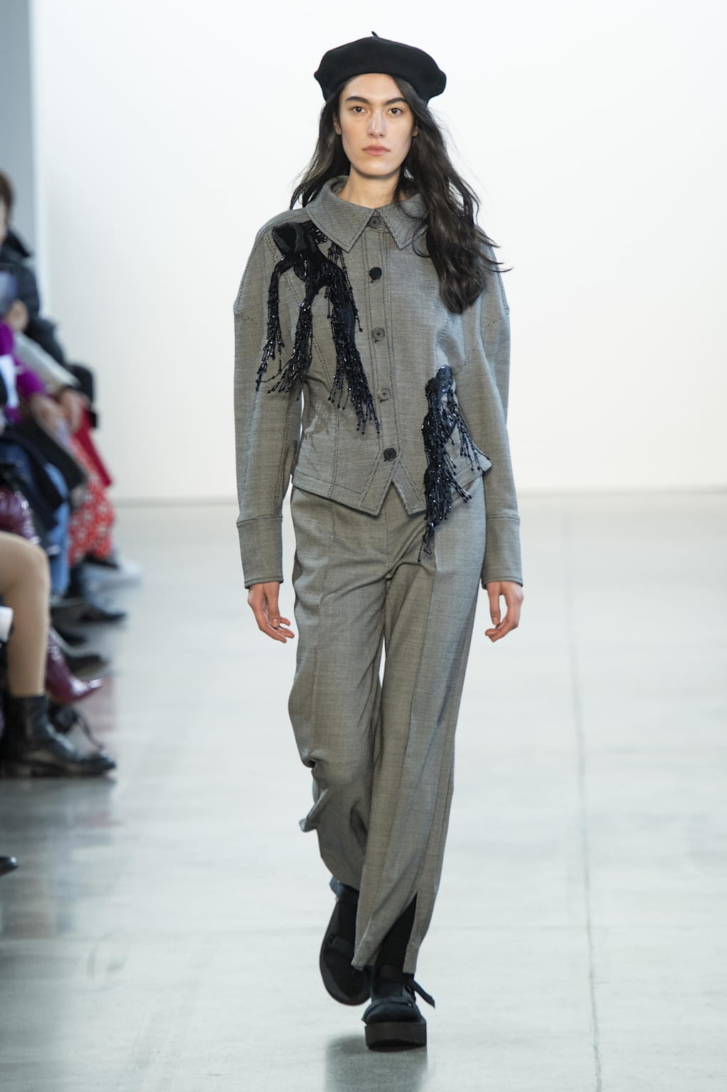 Fashion Week New York Fall/Winter 2020 look 19 from the Claudia Li collection womenswear
