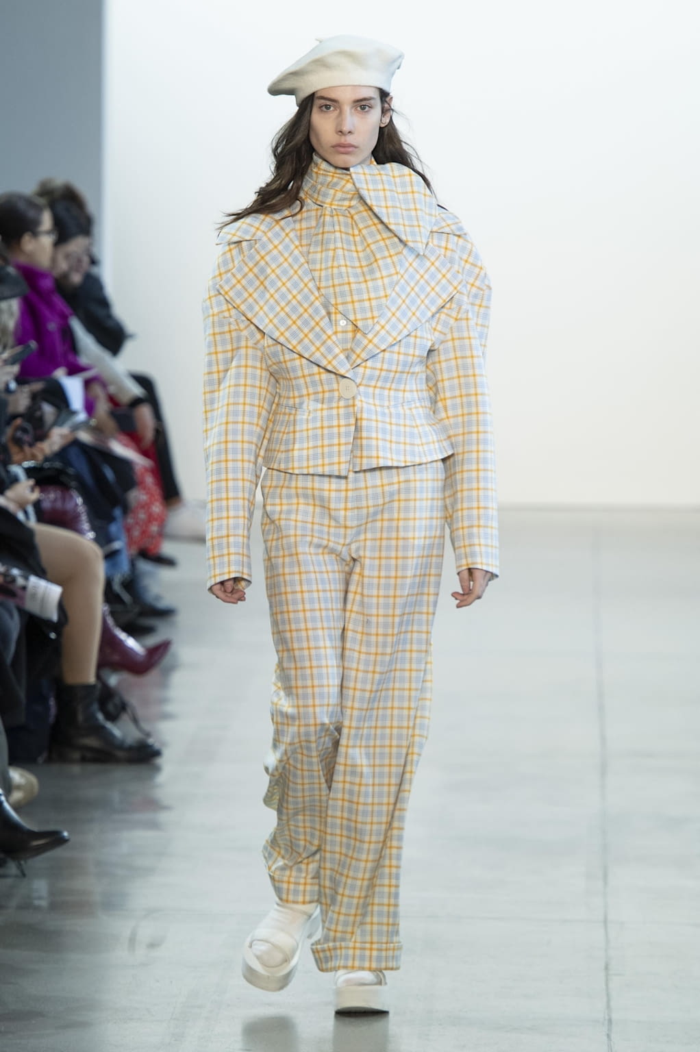 Fashion Week New York Fall/Winter 2020 look 22 from the Claudia Li collection womenswear