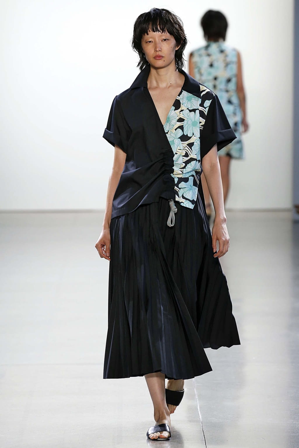 Fashion Week New York Spring/Summer 2019 look 9 from the Claudia Li collection womenswear