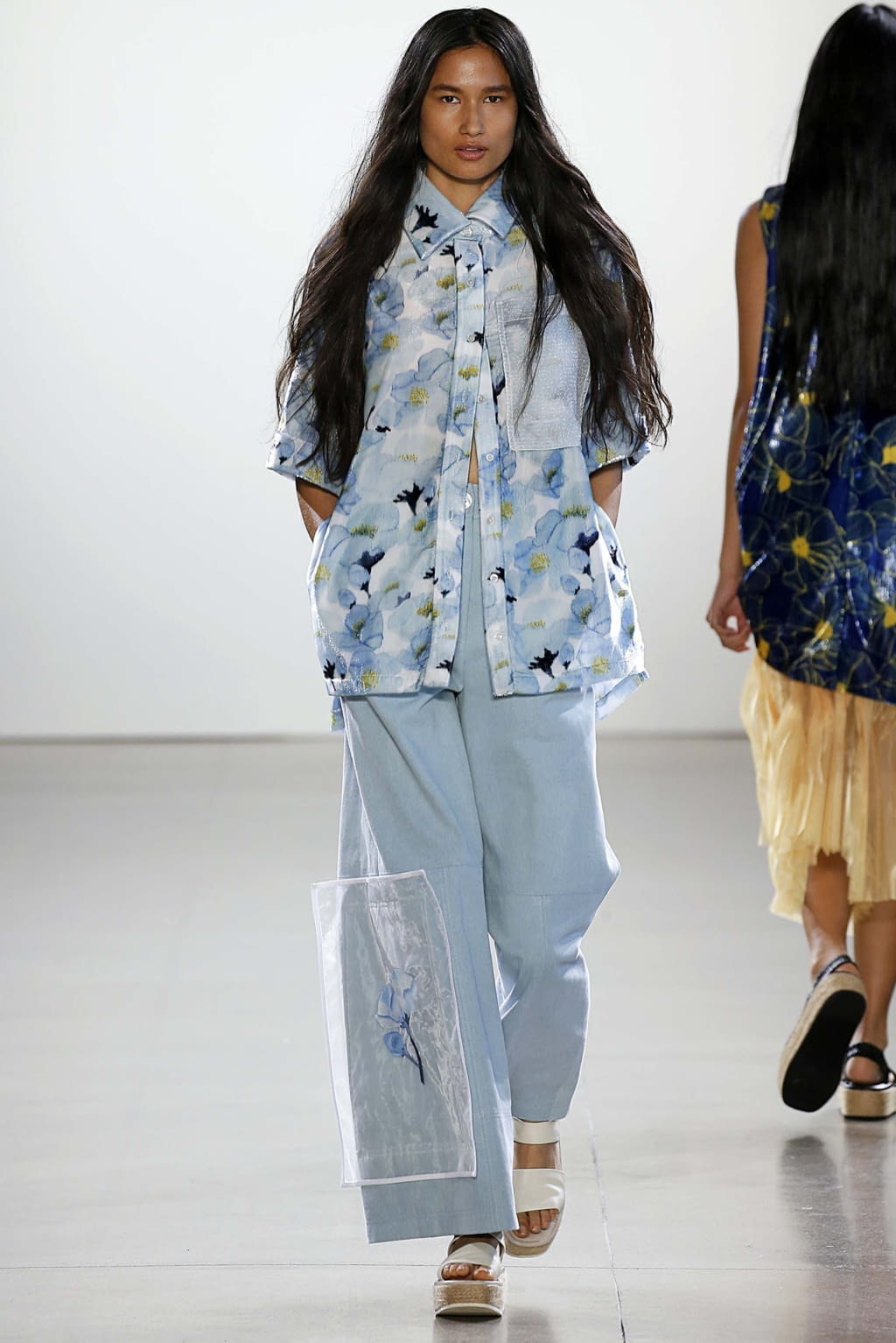Fashion Week New York Spring/Summer 2019 look 31 from the Claudia Li collection 女装