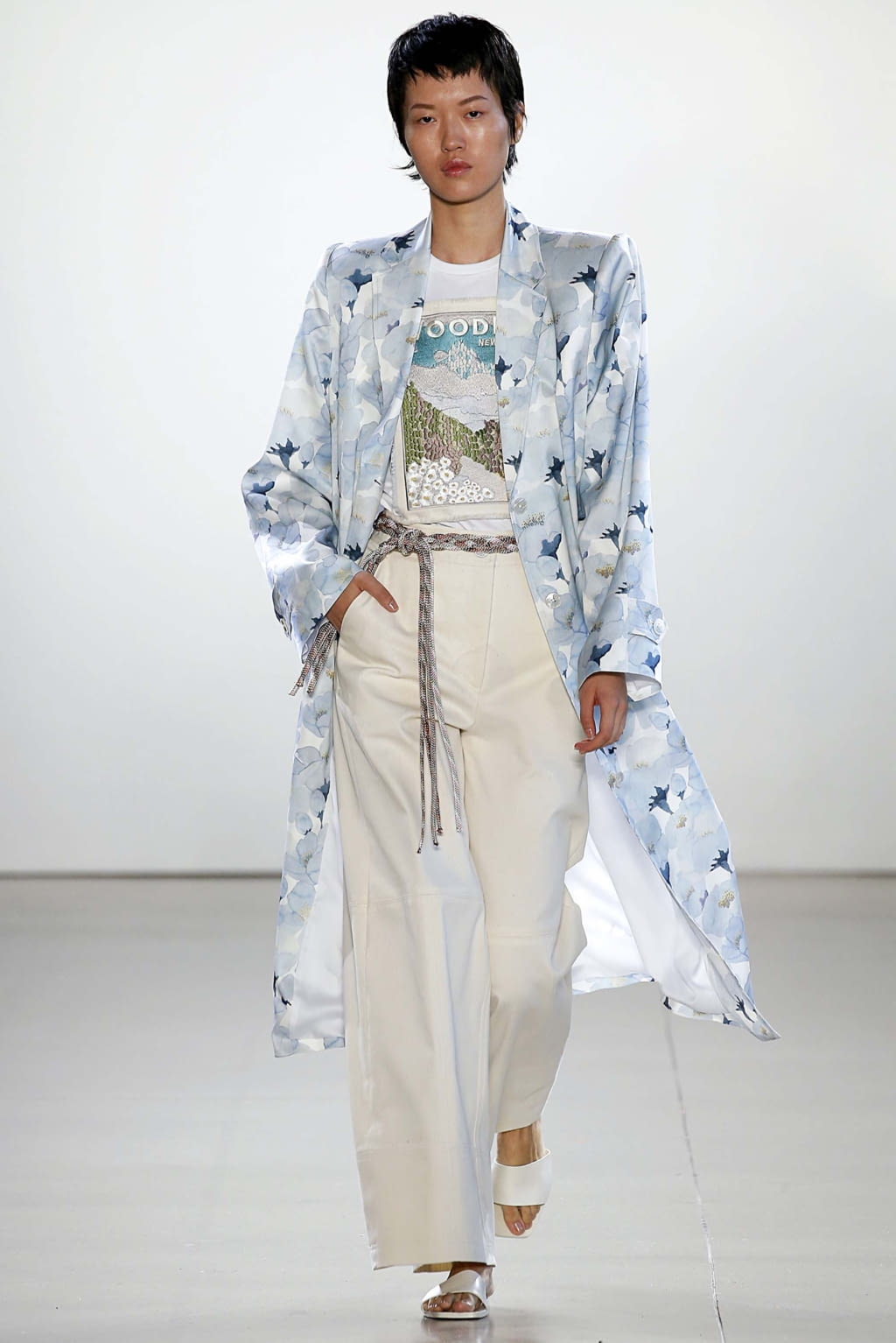 Fashion Week New York Spring/Summer 2019 look 33 from the Claudia Li collection womenswear
