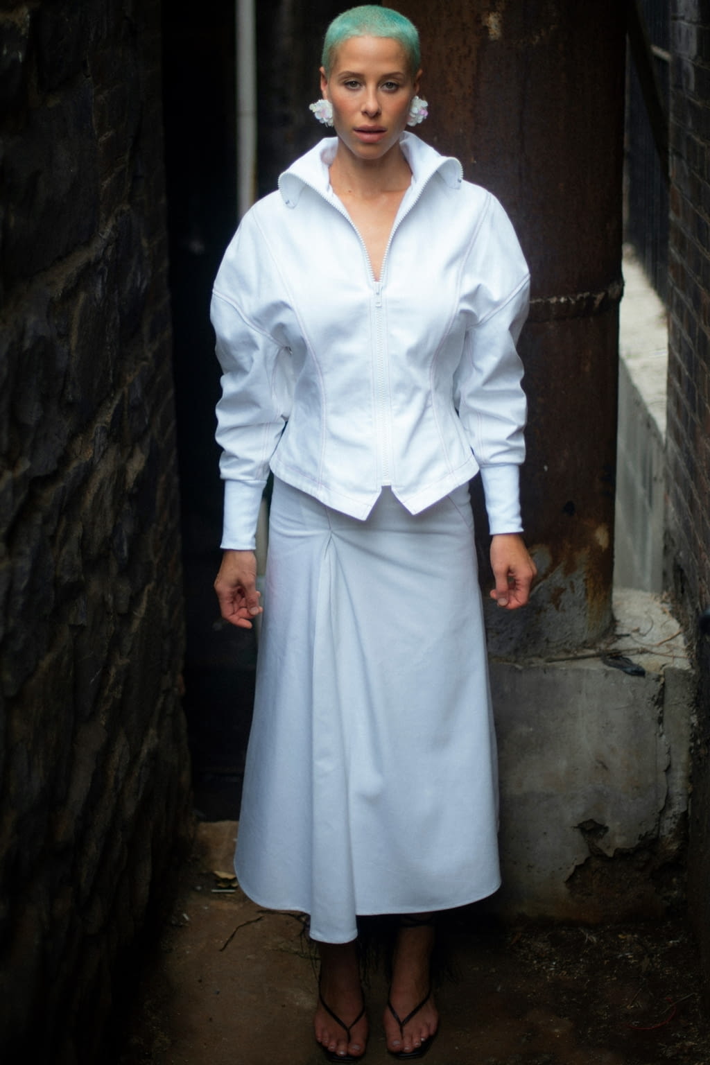 Fashion Week New York Spring/Summer 2021 look 6 de la collection Claudia Li womenswear