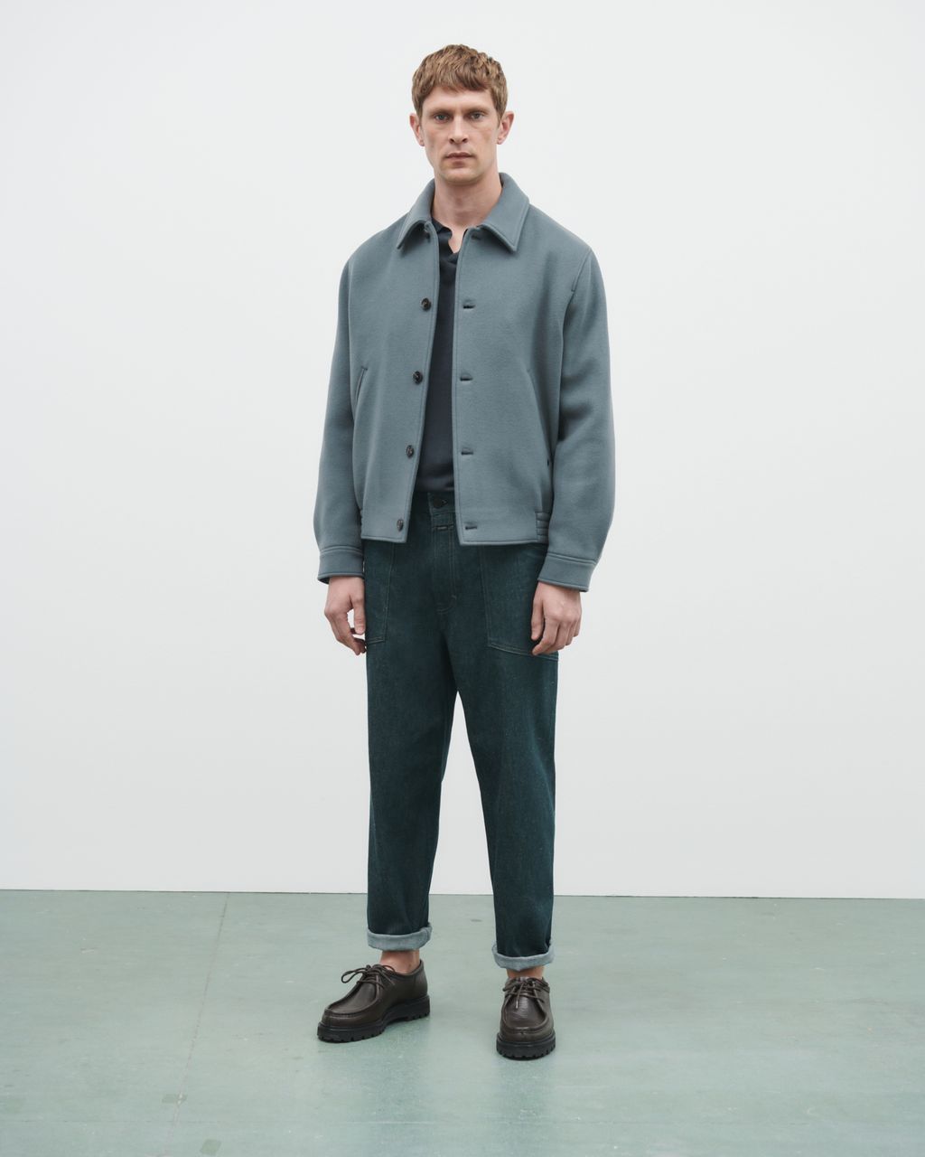 Fashion Week Paris Pre-Fall 2024 look 2 from the Closed collection menswear