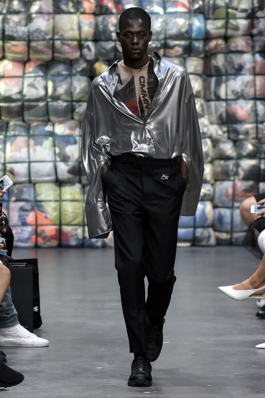 Fashion Week Paris Spring/Summer 2019 look 11 from the CMMN SWDN collection 男装
