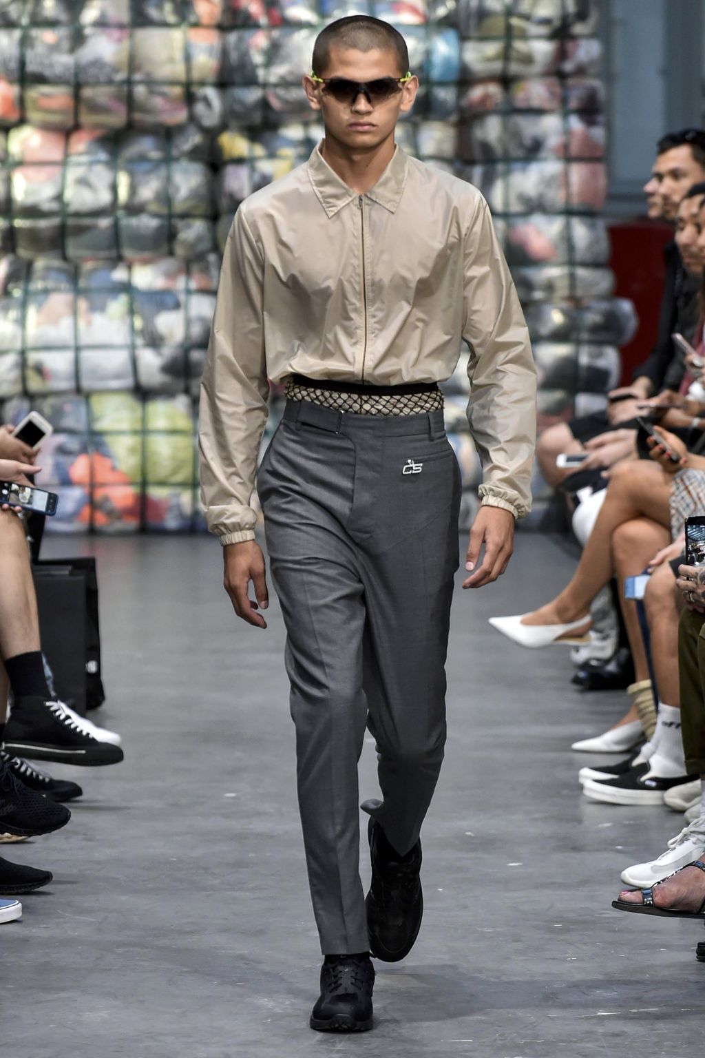 Fashion Week Paris Spring/Summer 2019 look 15 from the CMMN SWDN collection menswear