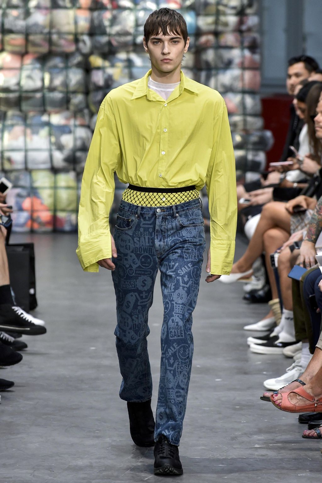 Fashion Week Paris Spring/Summer 2019 look 19 from the CMMN SWDN collection 男装