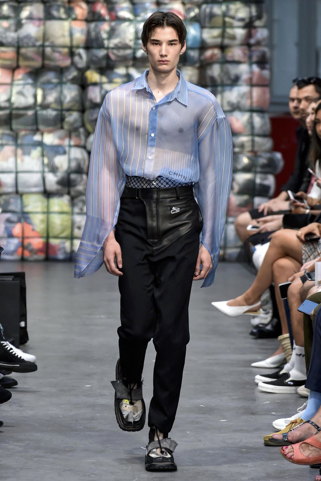 Fashion Week Paris Spring/Summer 2019 look 21 from the CMMN SWDN collection menswear