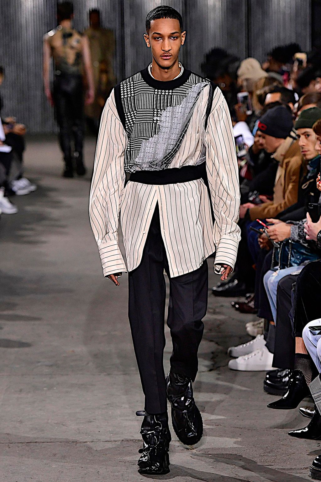 Fashion Week Paris Fall/Winter 2019 look 3 from the CMMN SWDN collection menswear