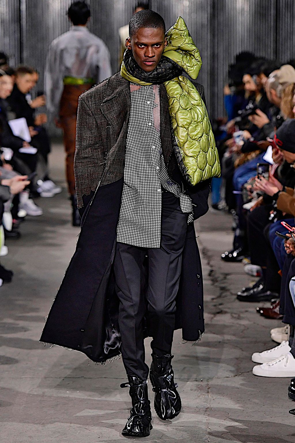 Fashion Week Paris Fall/Winter 2019 look 7 from the CMMN SWDN collection menswear