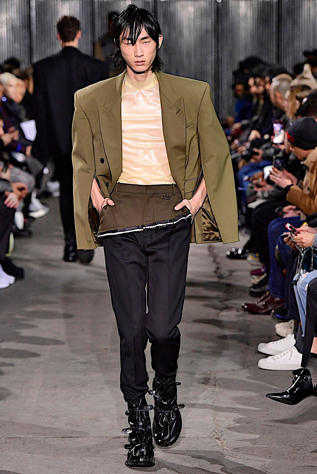 Fashion Week Paris Fall/Winter 2019 look 26 from the CMMN SWDN collection menswear