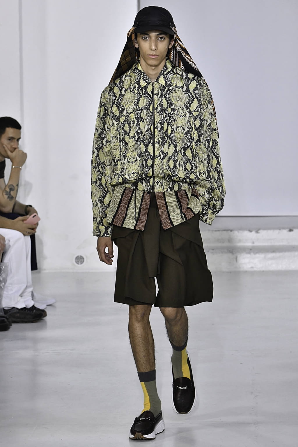 Fashion Week Paris Spring/Summer 2020 look 5 from the CMMN SWDN collection menswear
