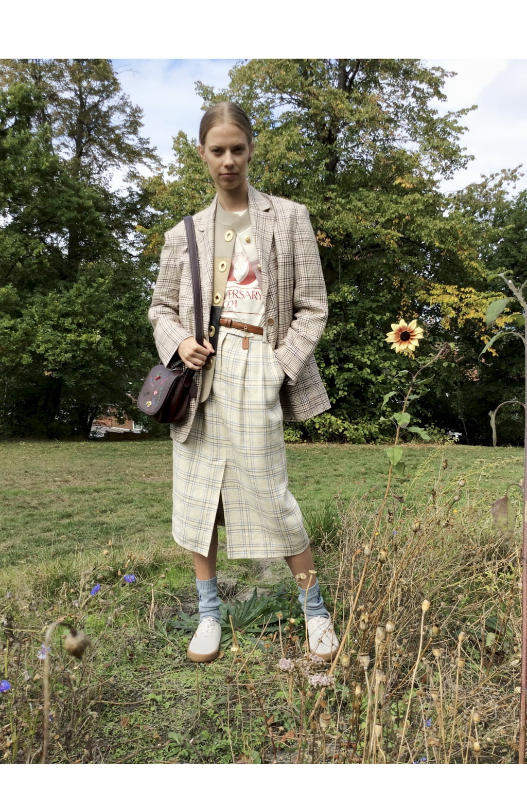 Fashion Week New York Spring/Summer 2021 look 28 from the Coach collection womenswear