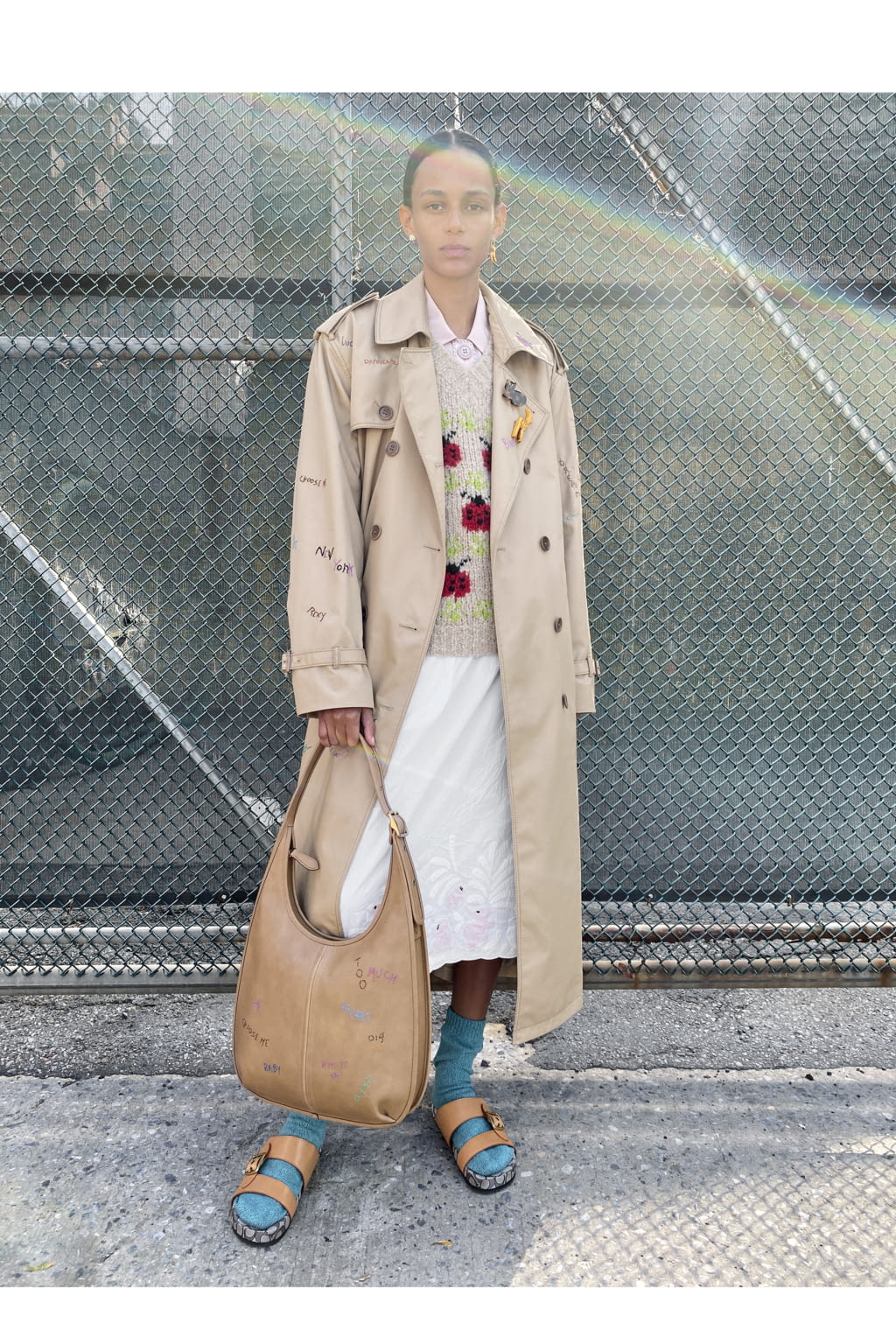 Fashion Week New York Spring/Summer 2021 look 32 from the Coach collection womenswear