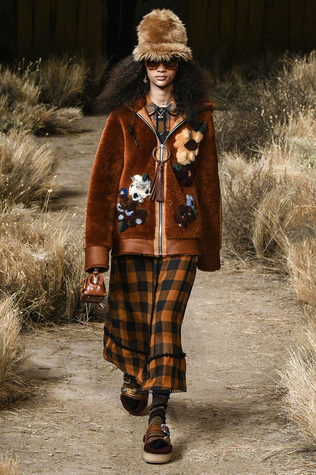 Fashion Week New York Fall/Winter 2017 look 10 from the Coach collection 女装