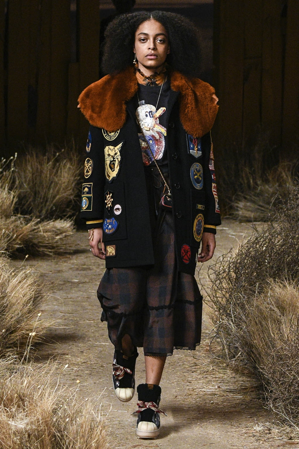 Fashion Week New York Fall/Winter 2017 look 16 from the Coach collection womenswear