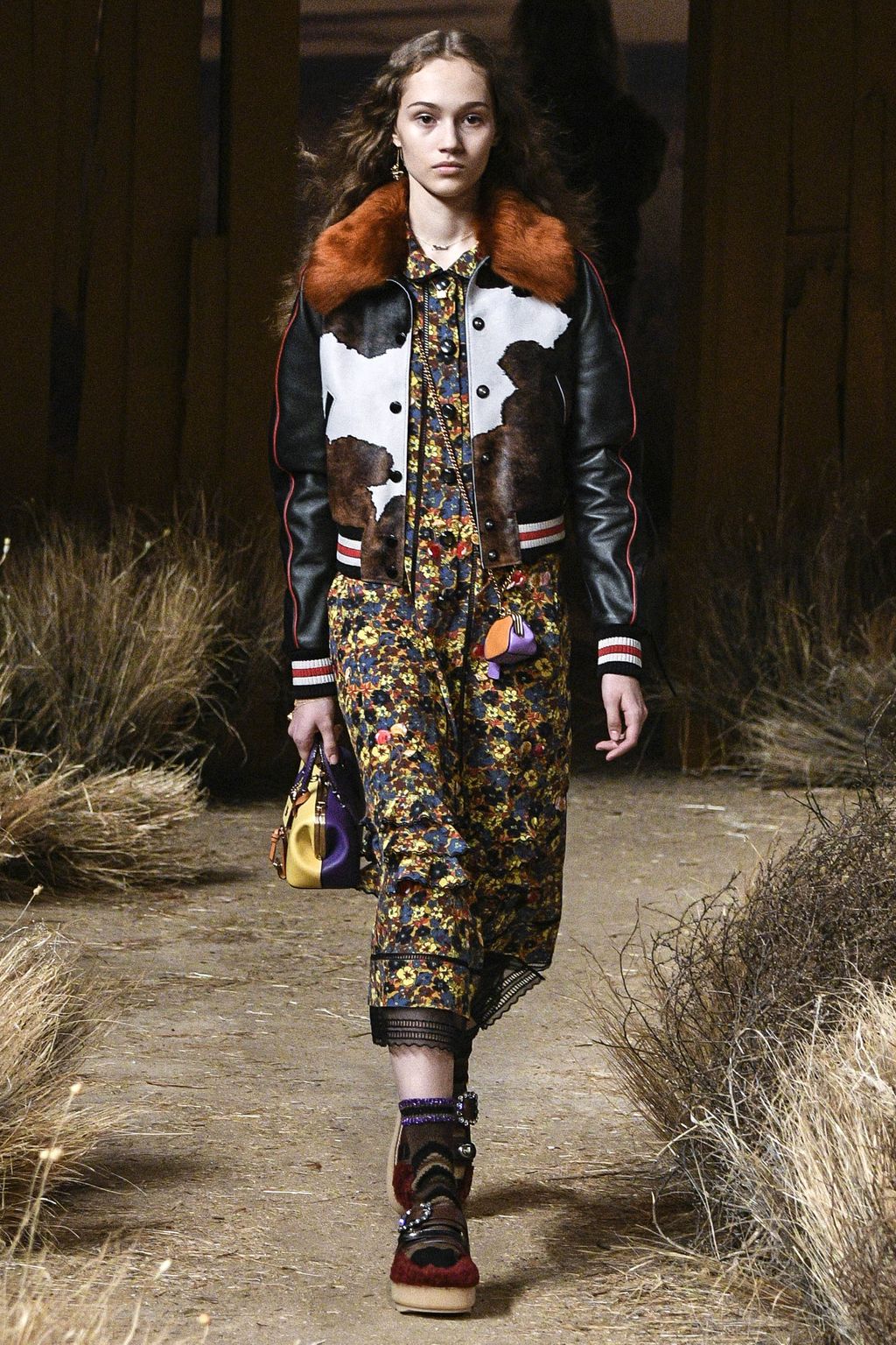 Fashion Week New York Fall/Winter 2017 look 28 from the Coach collection womenswear