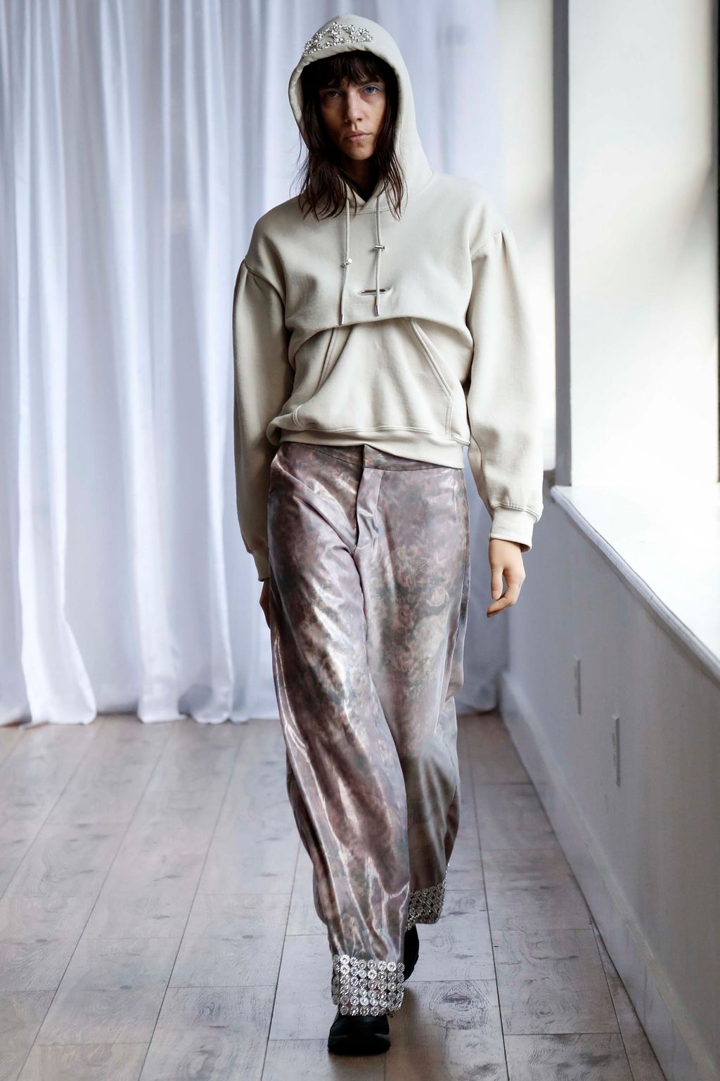 Fashion Week New York Fall/Winter 2018 look 5 de la collection Collina Strada womenswear