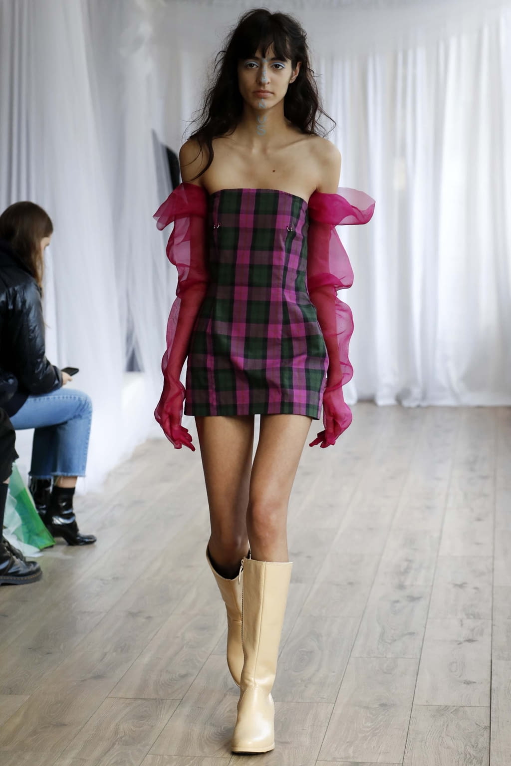 Fashion Week New York Fall/Winter 2018 look 14 from the Collina Strada collection womenswear