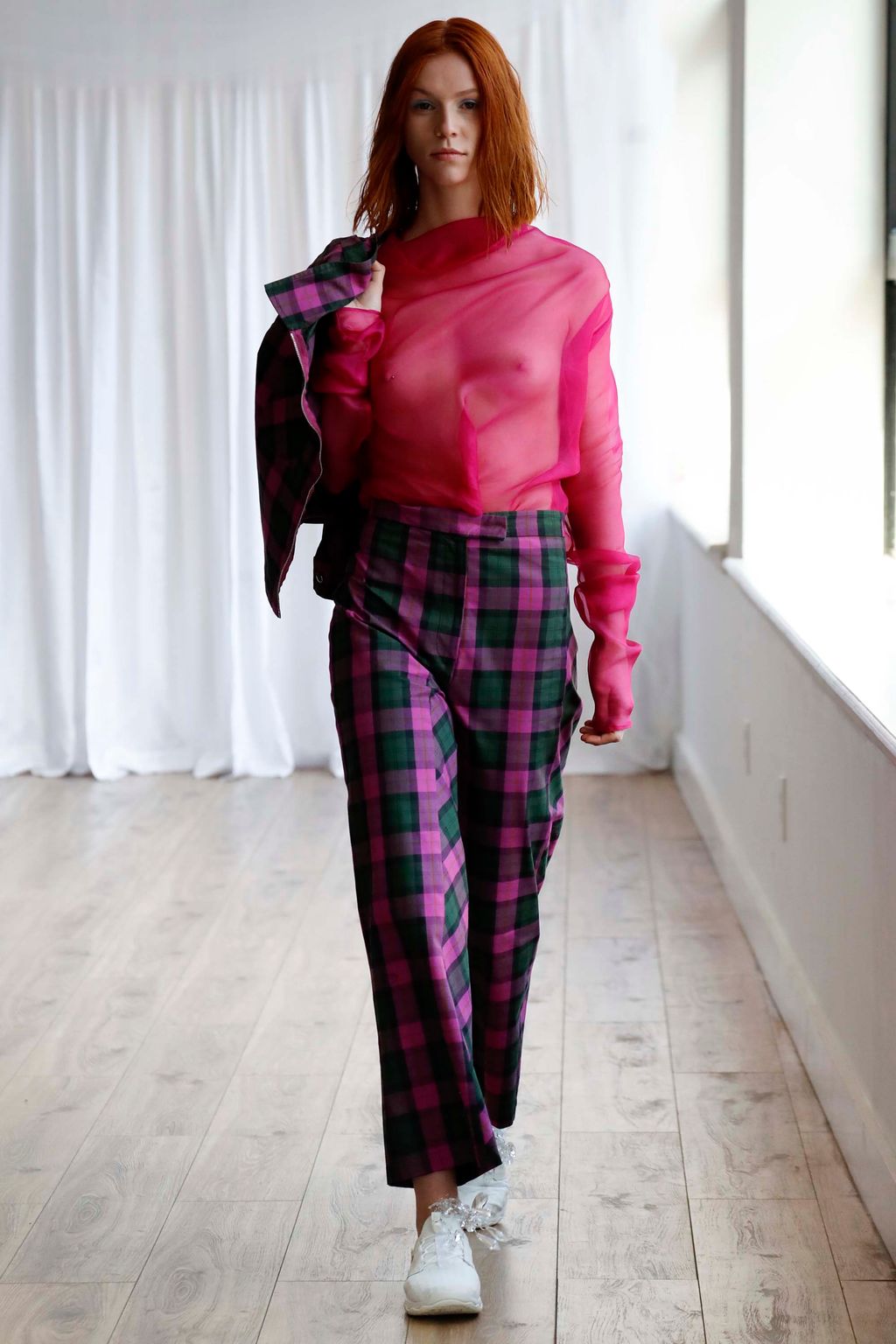 Fashion Week New York Fall/Winter 2018 look 15 from the Collina Strada collection womenswear