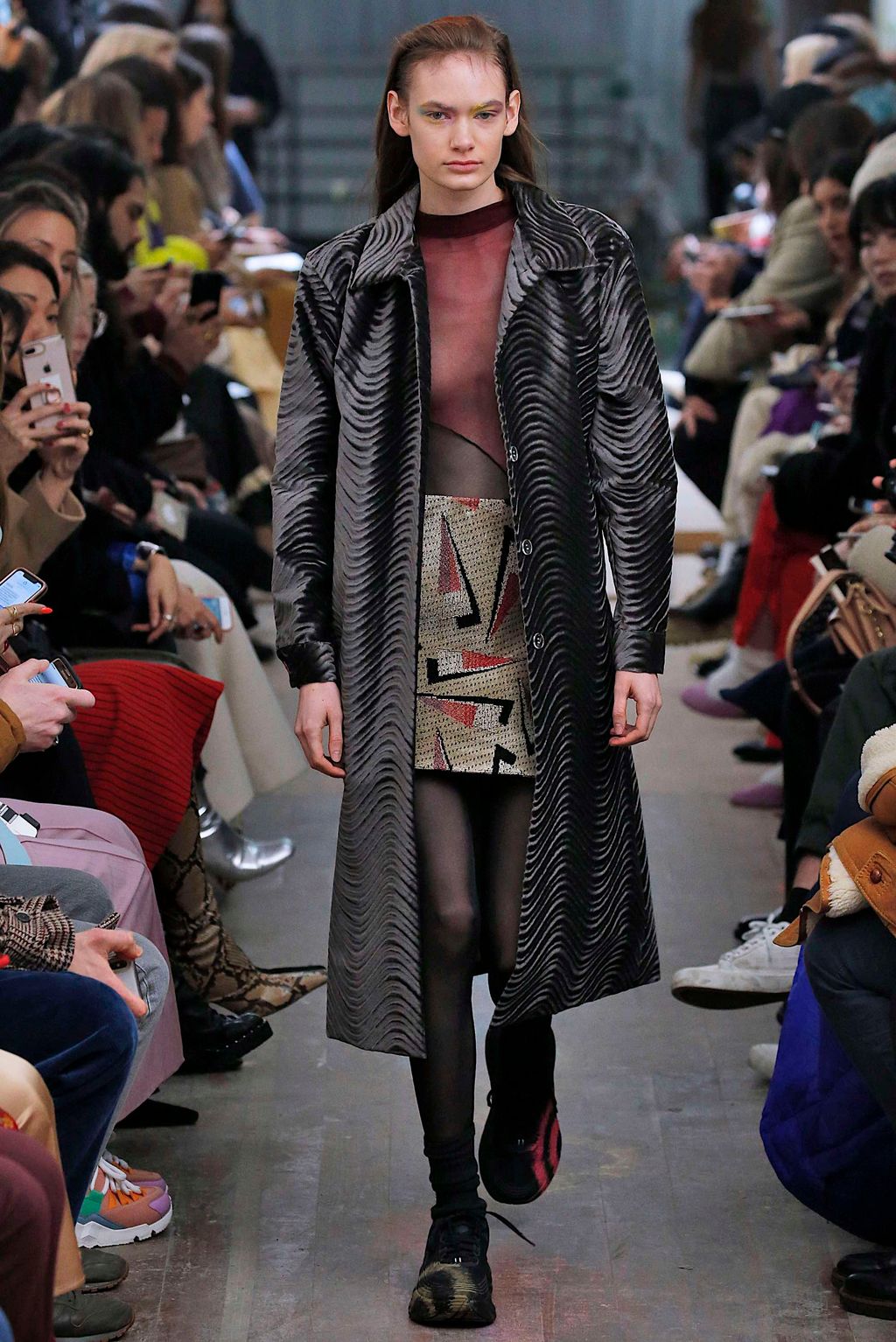 Fashion Week New York Fall/Winter 2019 look 17 from the Collina Strada collection 女装