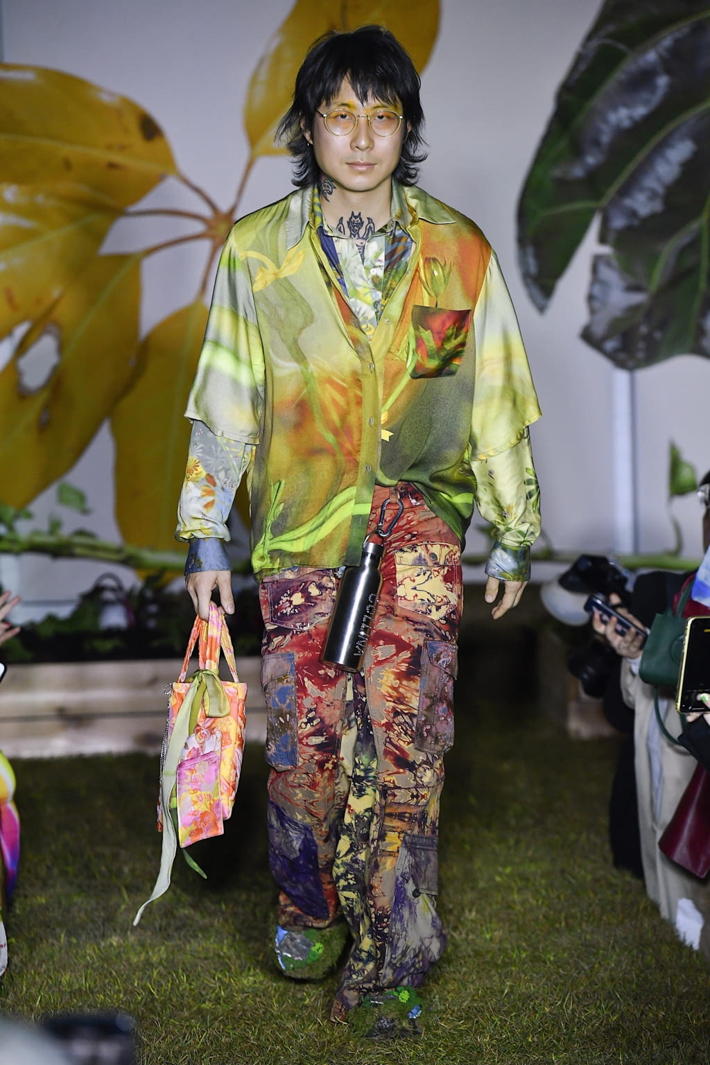 Fashion Week New York Fall/Winter 2020 look 10 de la collection Collina Strada womenswear