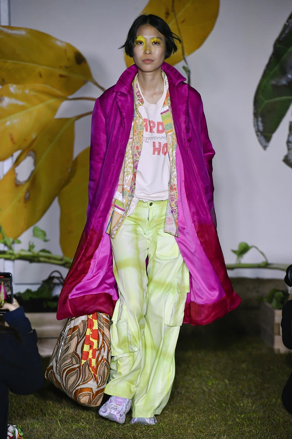 Fashion Week New York Fall/Winter 2020 look 19 de la collection Collina Strada womenswear