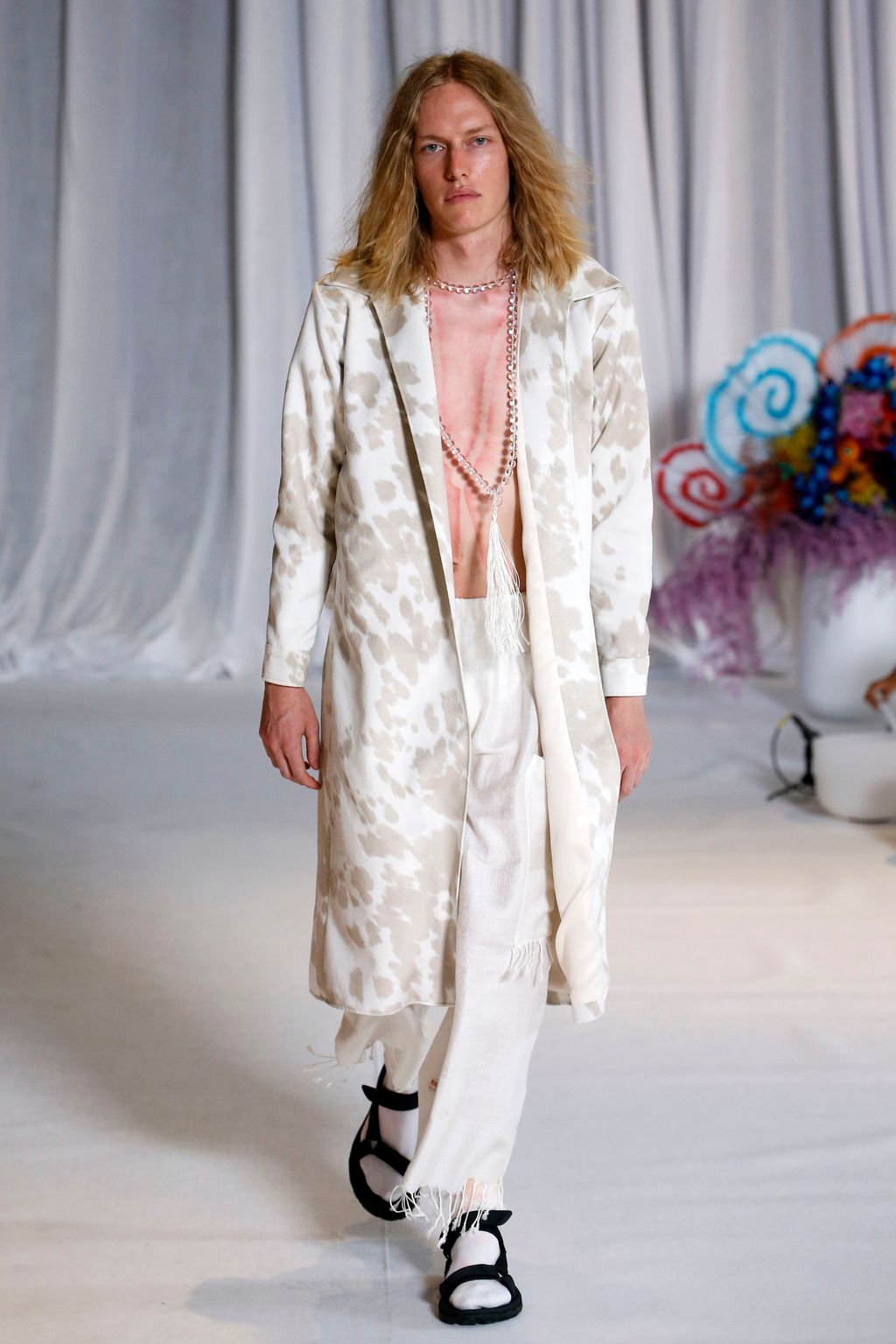 Fashion Week New York Spring/Summer 2019 look 14 from the Collina Strada collection womenswear
