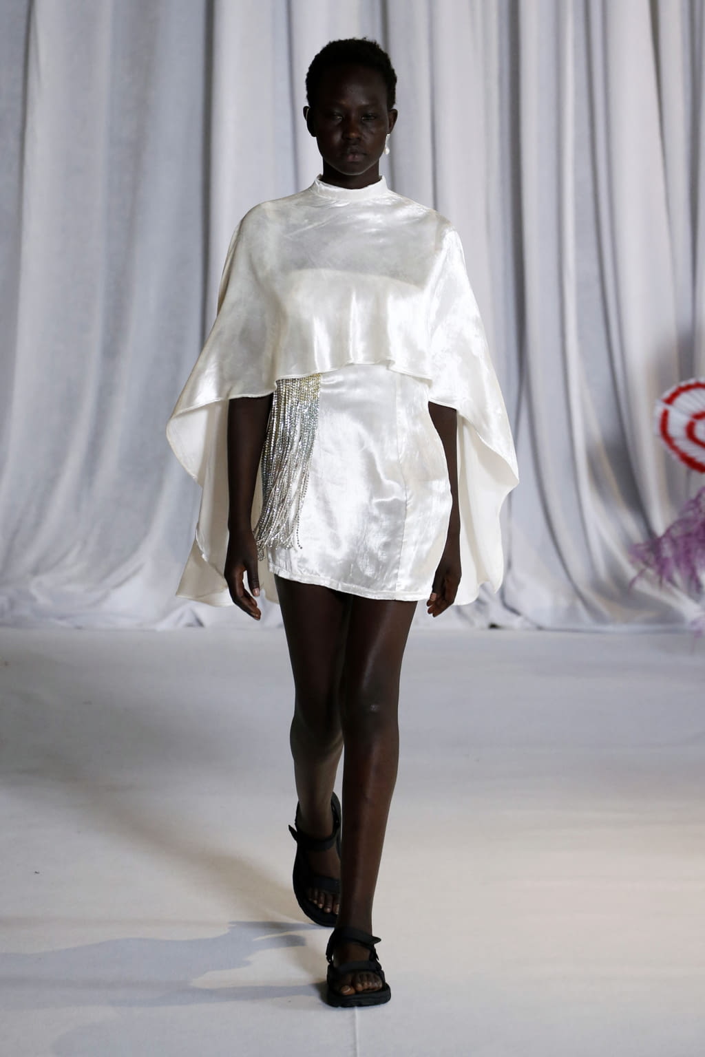 Fashion Week New York Spring/Summer 2019 look 15 from the Collina Strada collection 女装
