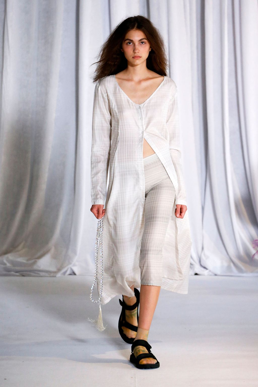 Fashion Week New York Spring/Summer 2019 look 23 from the Collina Strada collection womenswear