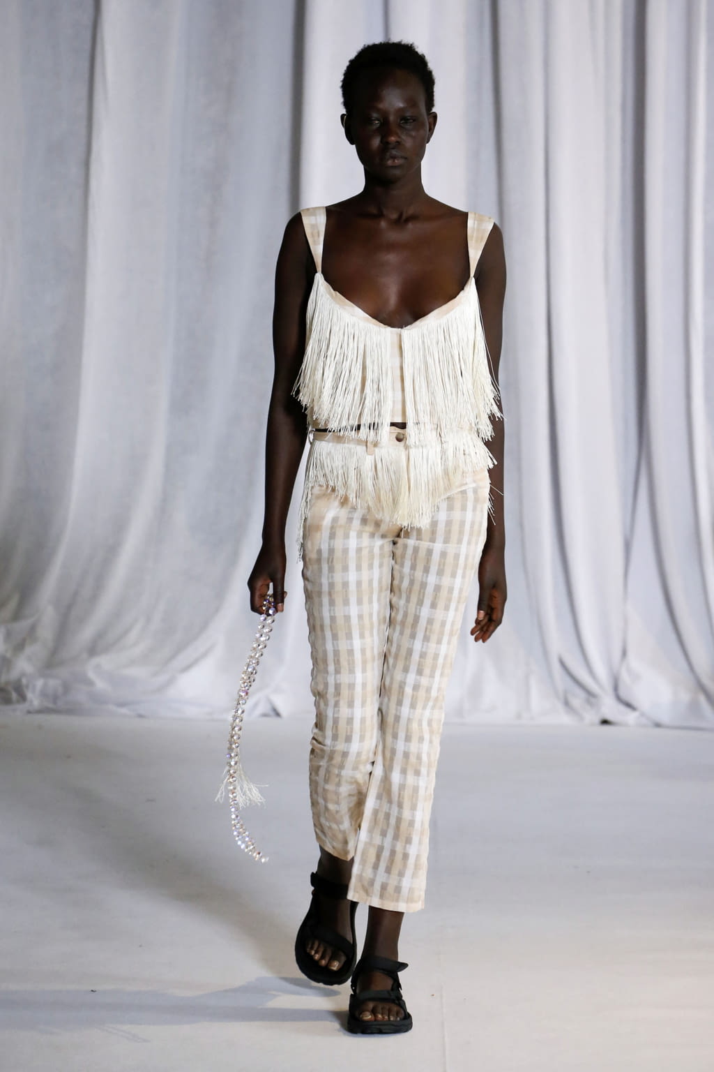 Fashion Week New York Spring/Summer 2019 look 30 from the Collina Strada collection 女装