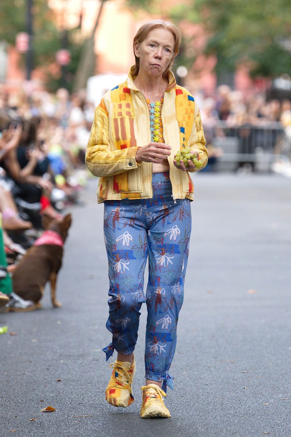 Fashion Week New York Spring/Summer 2020 look 3 de la collection Collina Strada womenswear