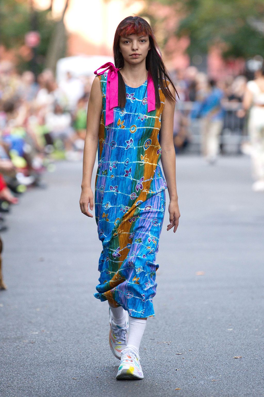 Fashion Week New York Spring/Summer 2020 look 7 de la collection Collina Strada womenswear