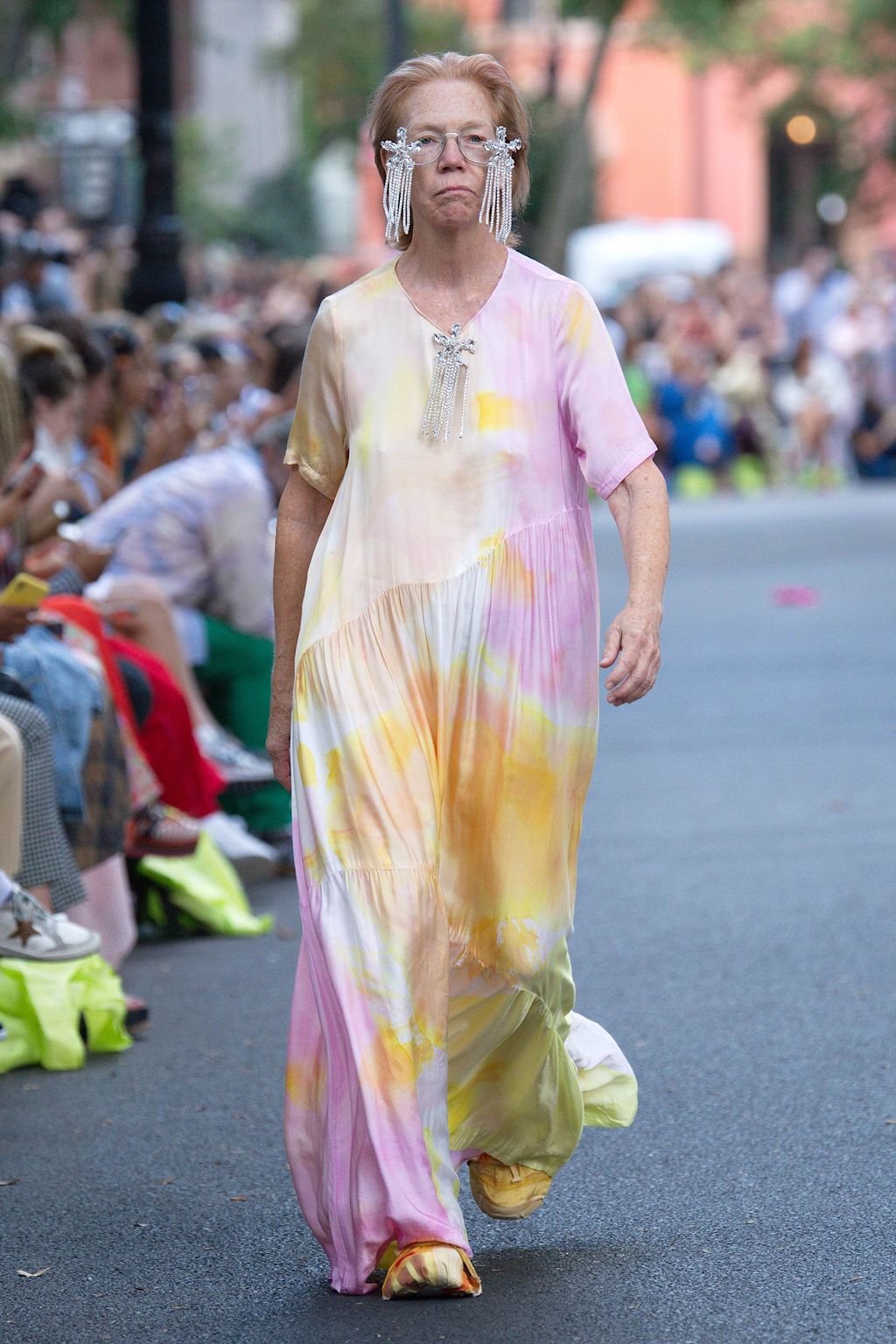 Fashion Week New York Spring/Summer 2020 look 17 de la collection Collina Strada womenswear