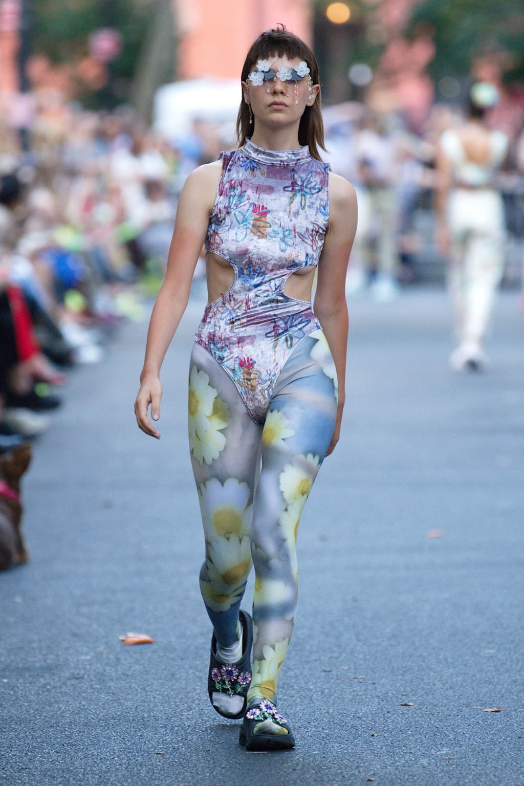 Fashion Week New York Spring/Summer 2020 look 26 de la collection Collina Strada womenswear