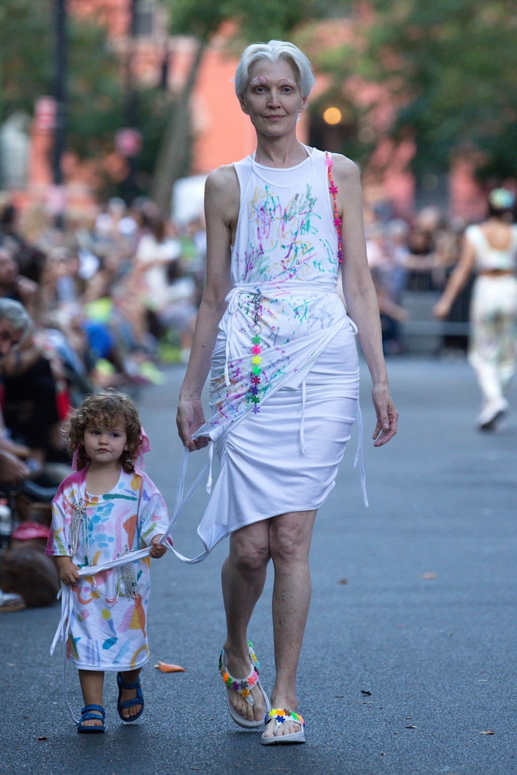 Fashion Week New York Spring/Summer 2020 look 28 de la collection Collina Strada womenswear