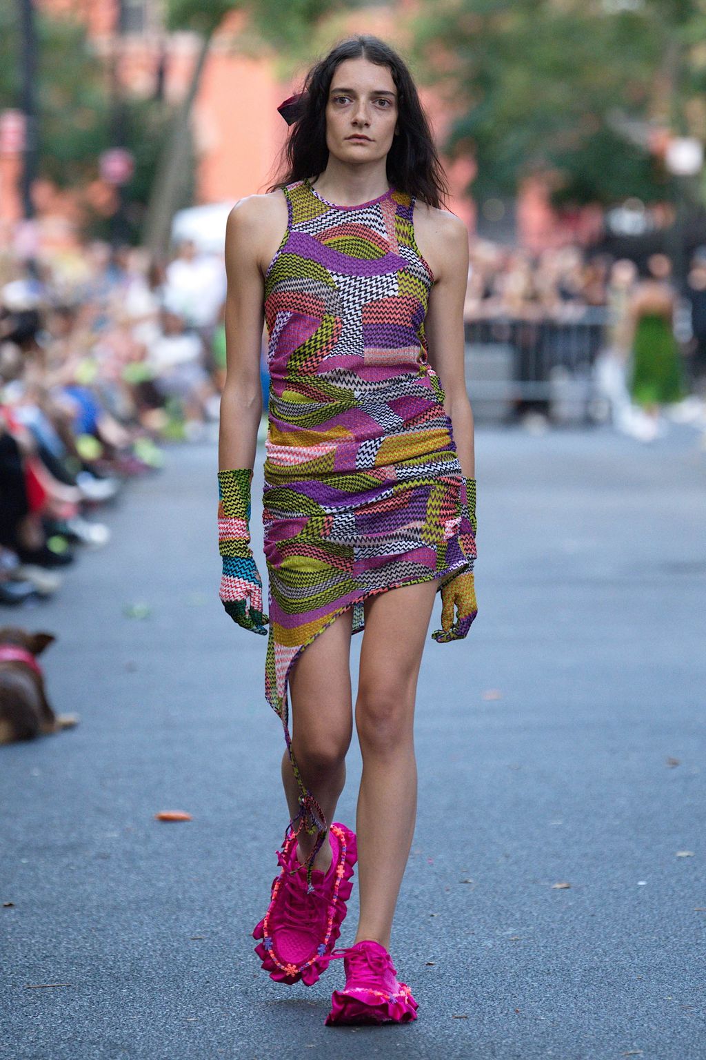 Fashion Week New York Spring/Summer 2020 look 38 de la collection Collina Strada womenswear