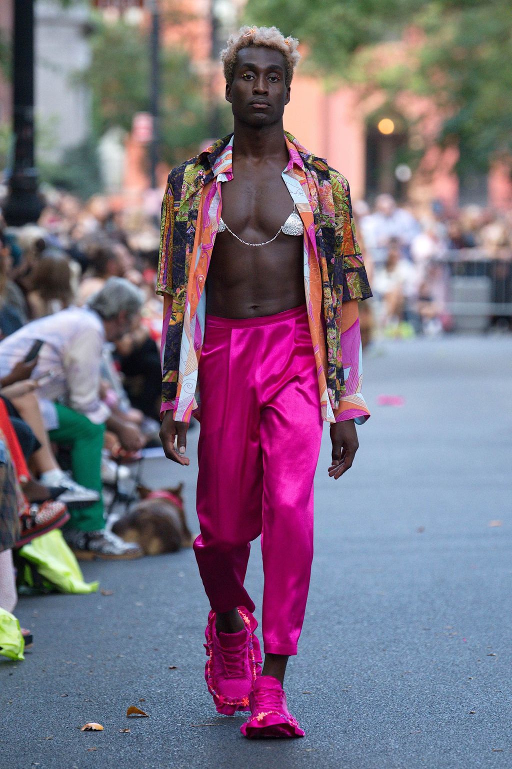 Fashion Week New York Spring/Summer 2020 look 40 de la collection Collina Strada womenswear