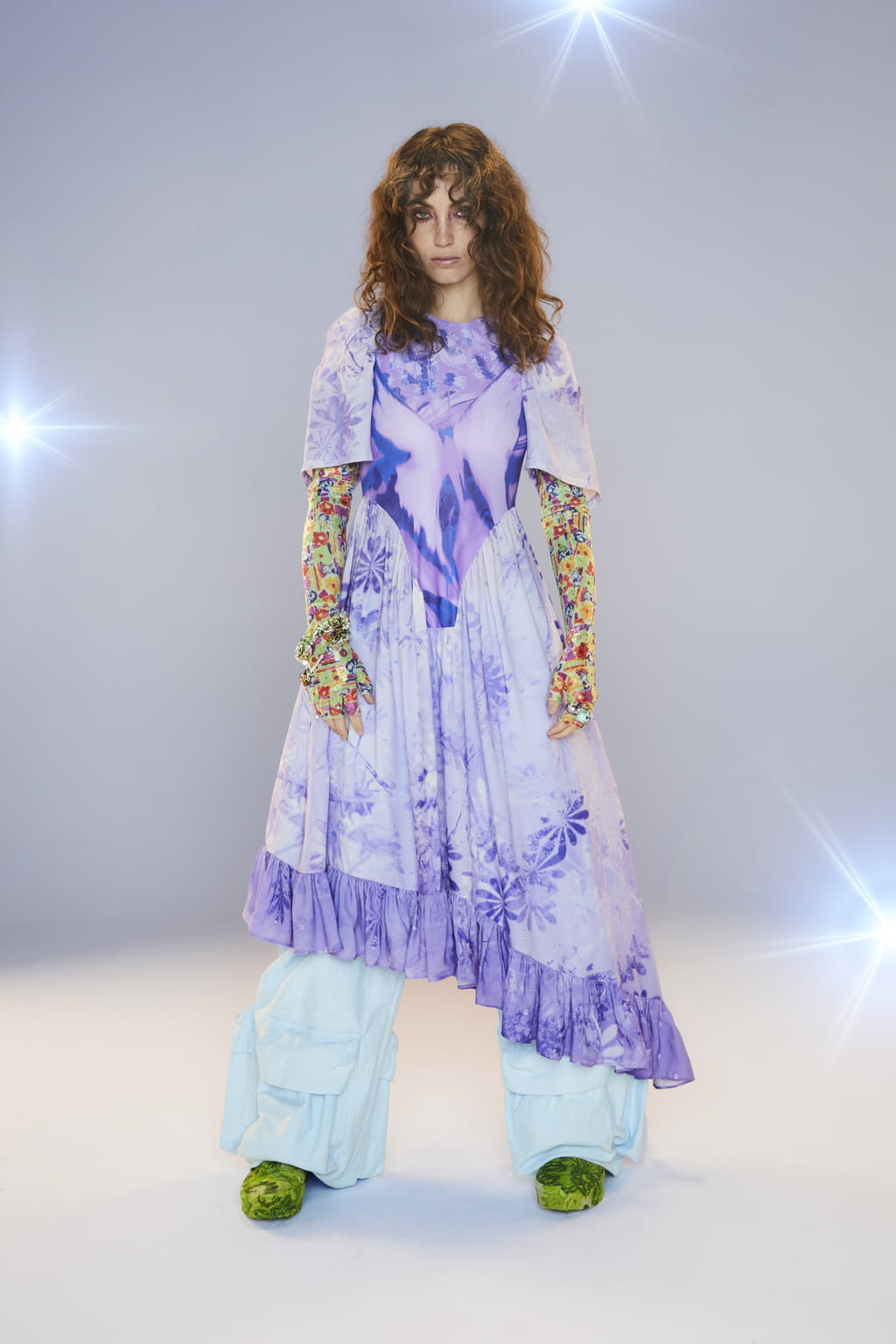Fashion Week New York Fall/Winter 2022 look 3 de la collection Collina Strada womenswear