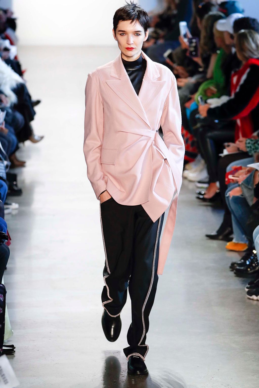 Fashion Week New York Fall/Winter 2018 look 13 from the Colovos collection womenswear
