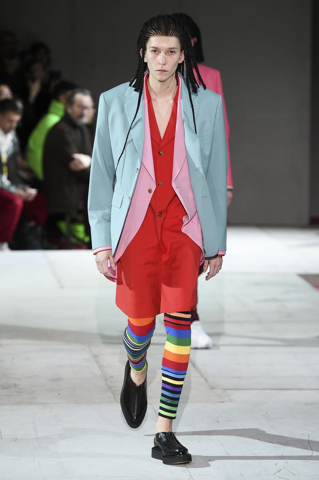 Fashion Week Paris Fall/Winter 2020 look 21 from the Comme des Garçons Homme Plus collection 男装