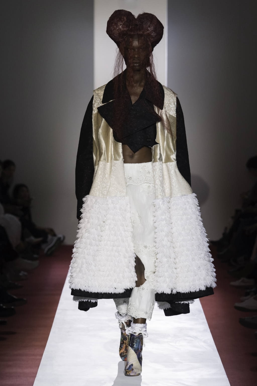 Fashion Week Paris Spring/Summer 2020 look 25 de la collection Comme des Garçons womenswear