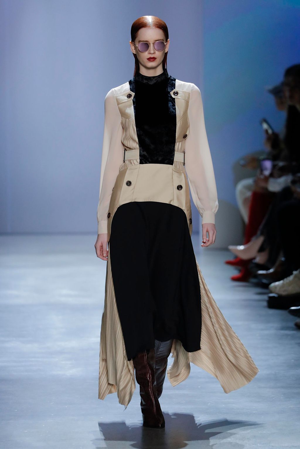 Fashion Week New York Fall/Winter 2020 look 10 from the Concept Korea collection womenswear