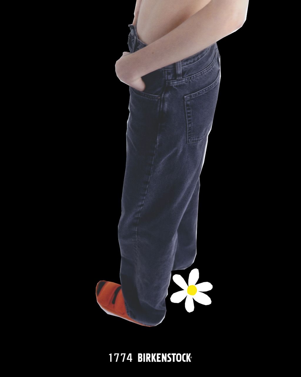 Fashion Week Paris Spring/Summer 2025 look 16 from the Birkenstock 1774 collection menswear accessories