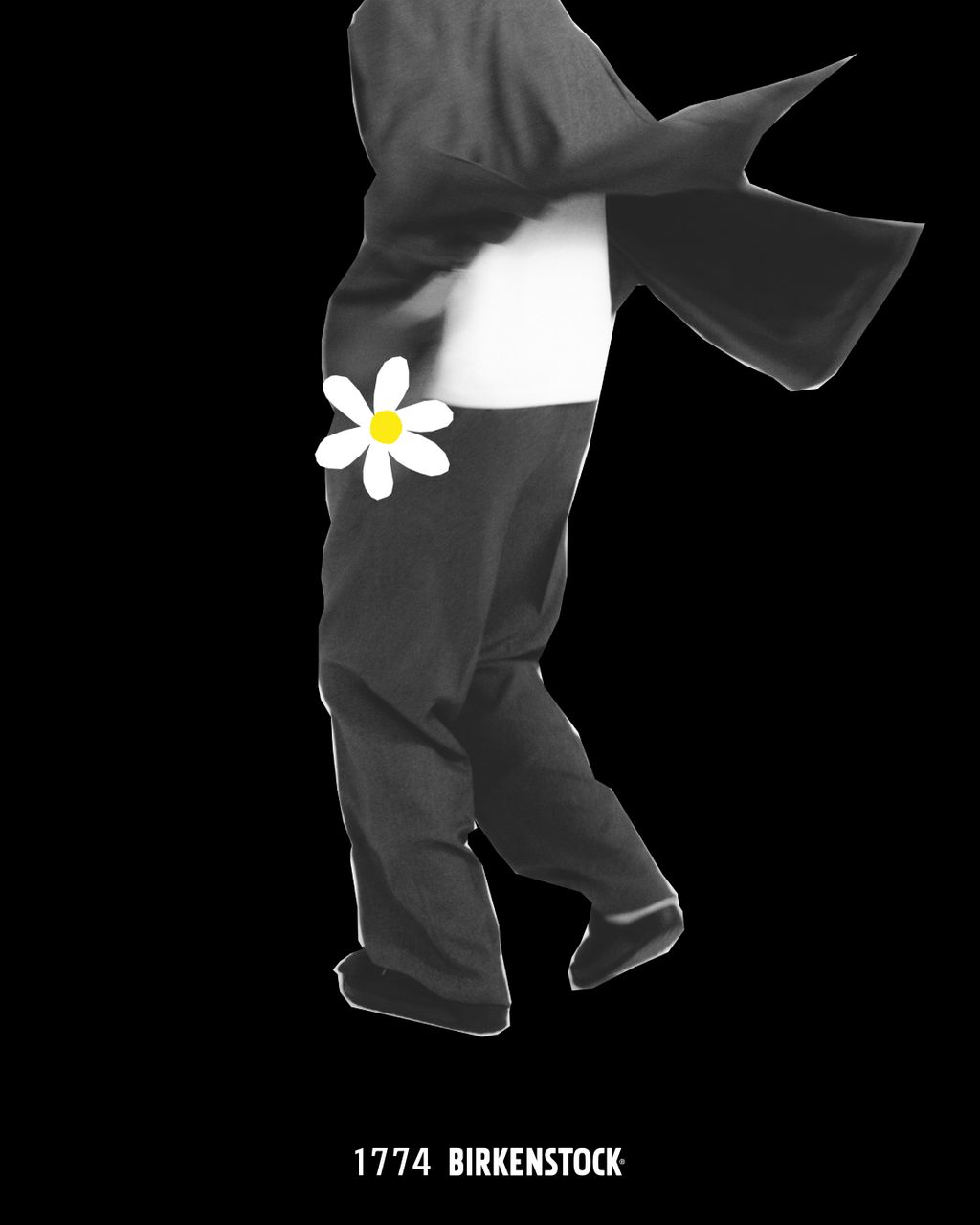 Fashion Week Paris Spring/Summer 2025 look 20 from the Birkenstock 1774 collection menswear accessories