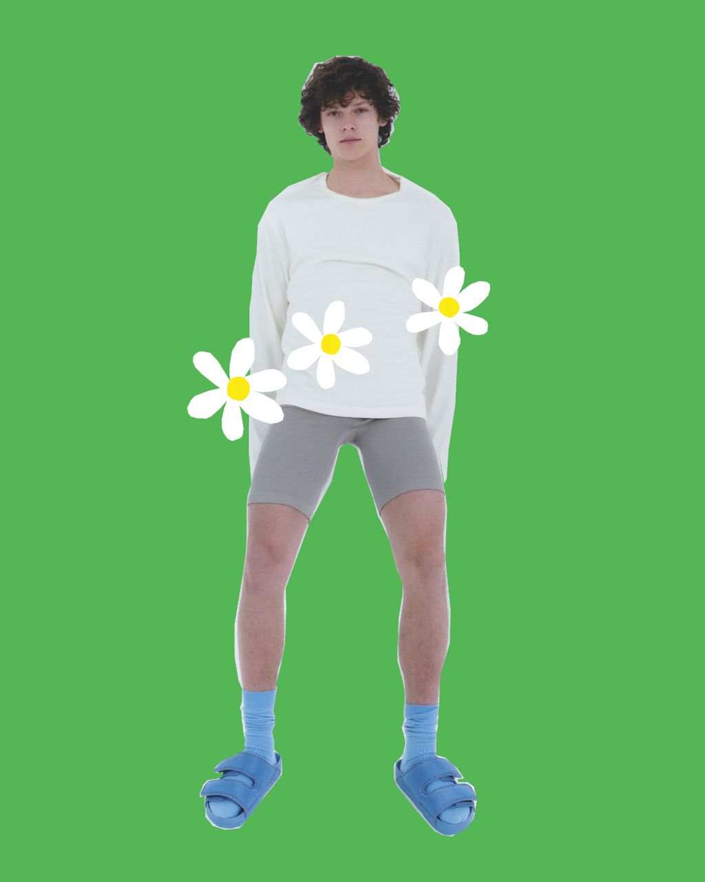 Fashion Week Paris Spring/Summer 2025 look 2 from the Birkenstock 1774 collection menswear accessories