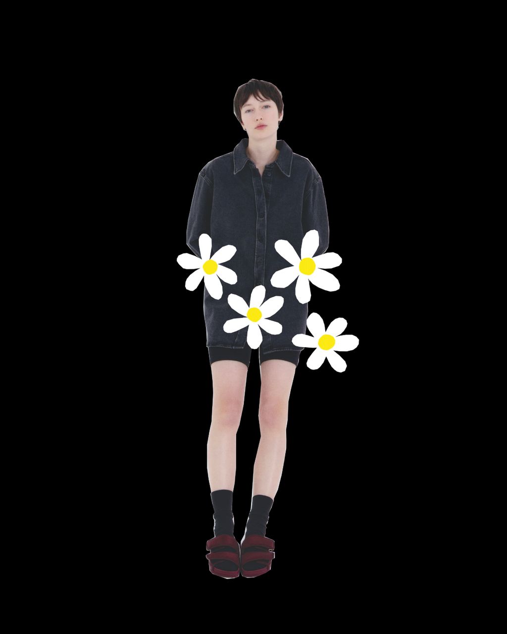 Fashion Week Paris Spring/Summer 2025 look 3 from the Birkenstock 1774 collection menswear accessories